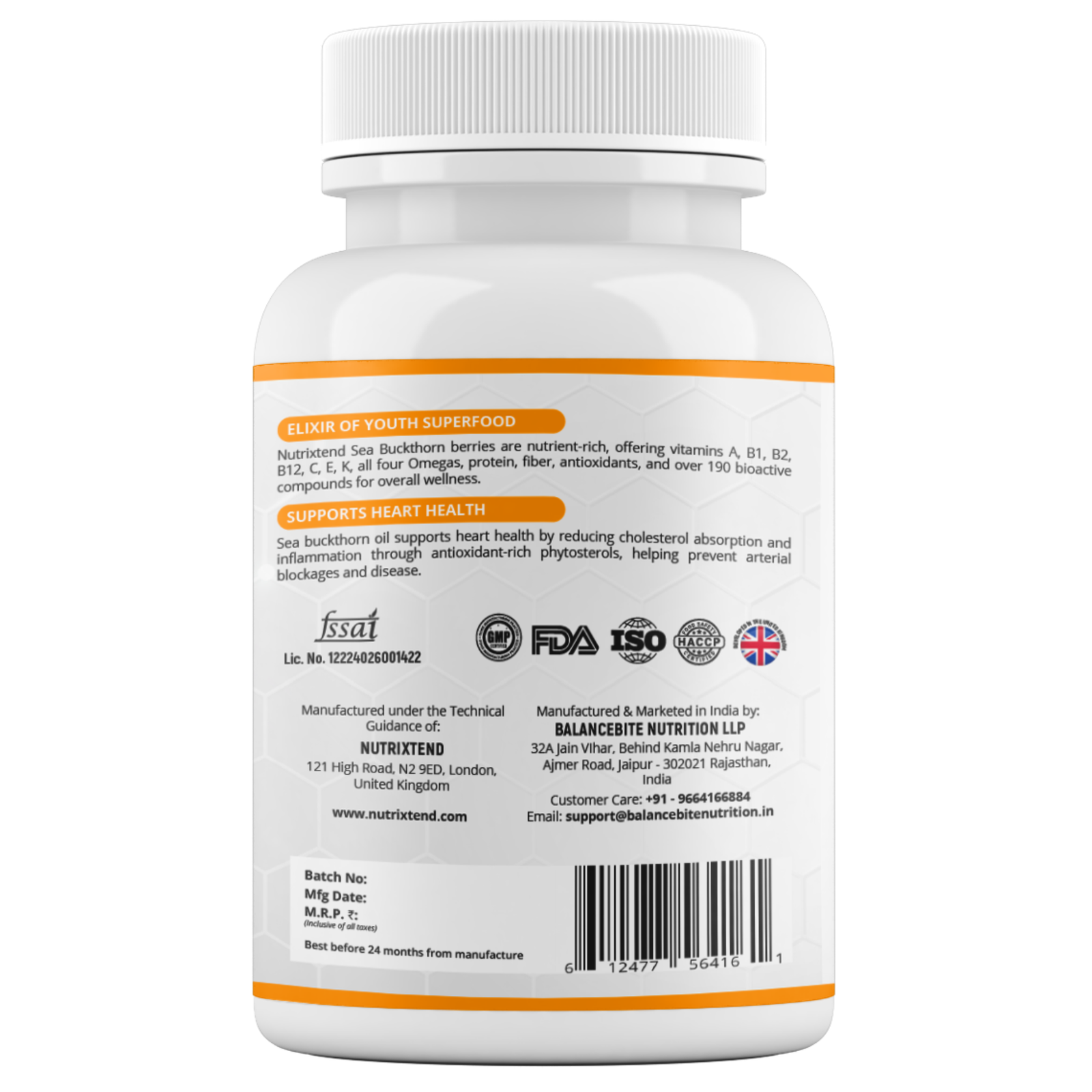 Sea Buckthorn Capsules - Image 2