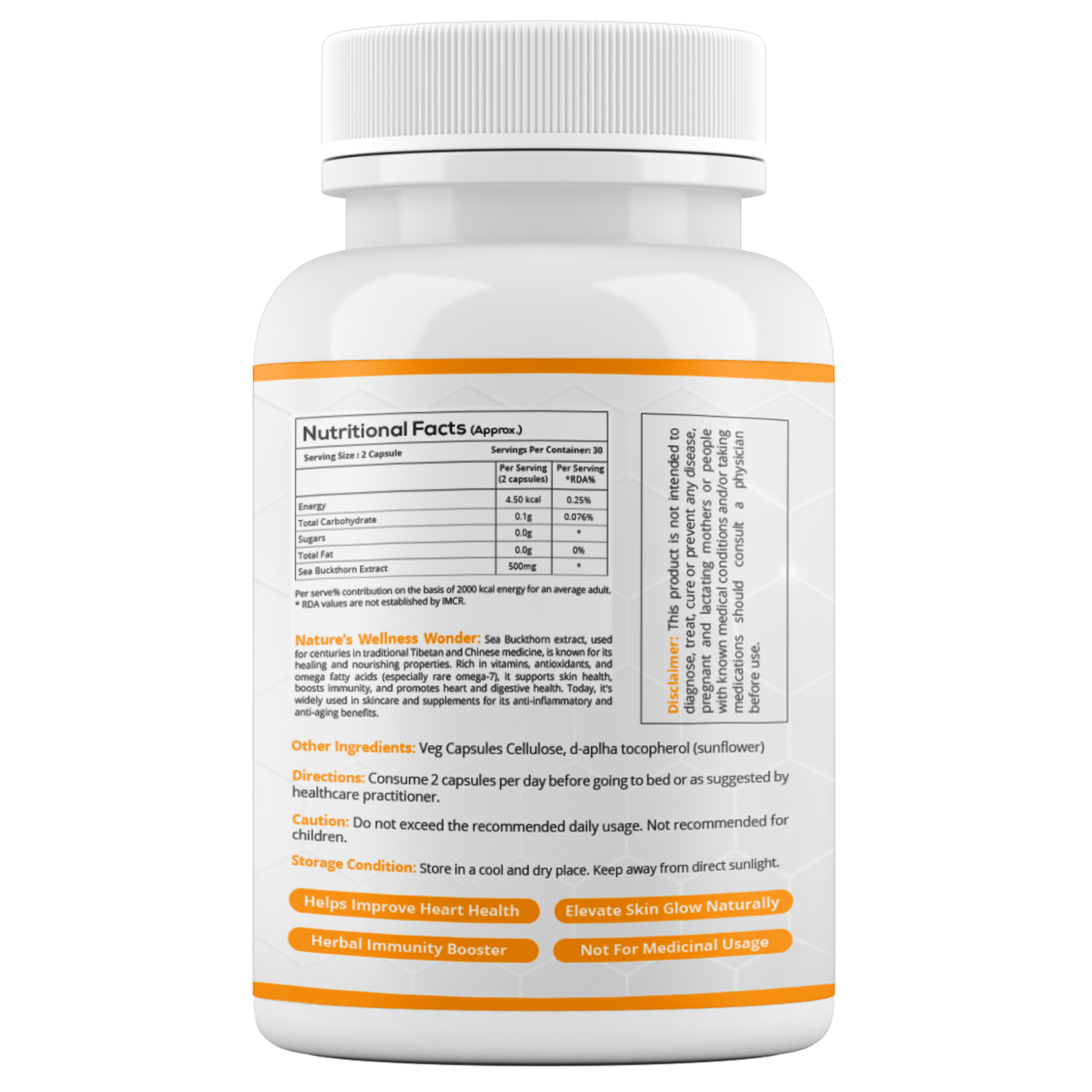 Sea Buckthorn Capsules - Image 3